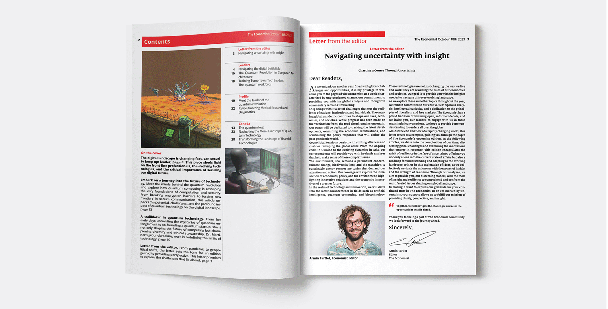 The Economist Header
